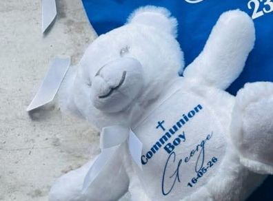 First Holy Communion Teddy Bear George