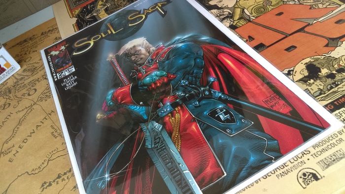 Soul Saga ! Issues 1-2 ! Including First Issue Very Rare Michael Turner Cover Variant ! 2000 ! by Top Cow !