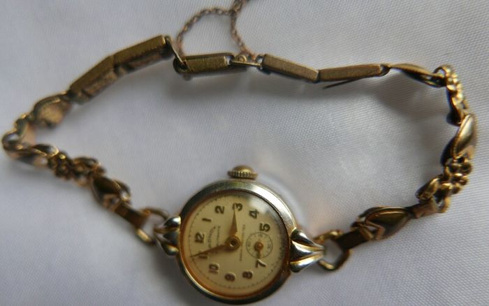 Vintage 1930s CRONOW Rolled Gold Watch - Working Vintage Ladies Manual Wind Up Wrist Watch