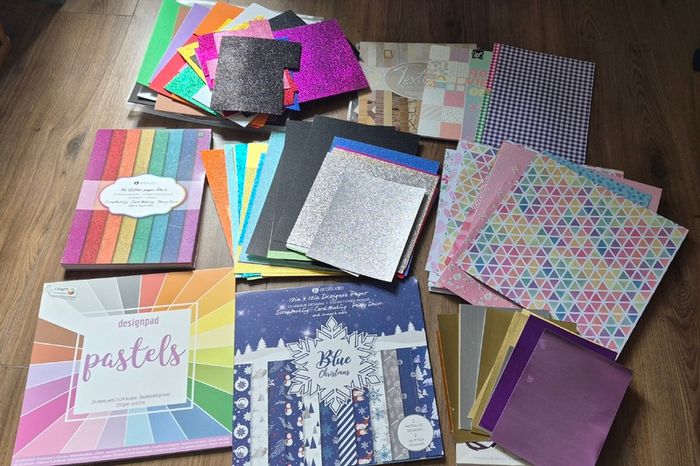 Job lot Craft Card and Papers