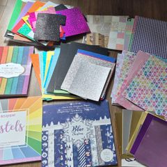 Job lot Craft Card and Papers