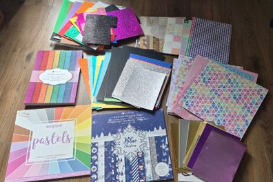 Job lot Craft Card and Papers