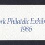 1986 Ireland Cork Philatelic Exhibition Booklet . Contains 2 X 24p Mulready Commemorative Stamps No 51 Image 2