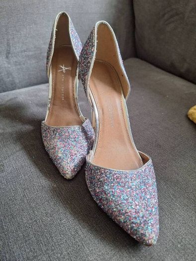 High Heels/Womens Glitter Heels ..  Size: UK 5 ..  Price Drop