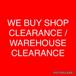 We Buy Factory And Warehouse Clearance Stock - Liquidations Etc