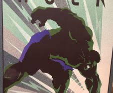 Hulk Framed canvas poster