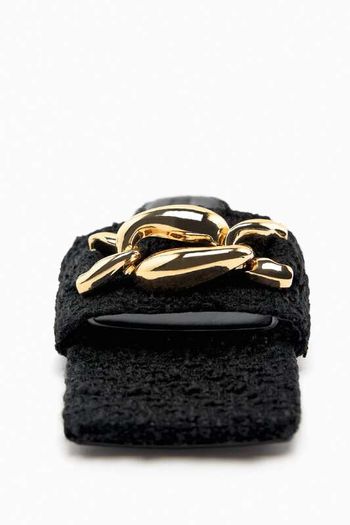 ZARA Golden Chain Flats