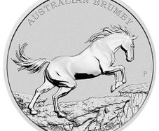 2021 Australia 1 Dollar 1 oz Silver Bullion Coin - Australian Brumby Horse (In Capsule)