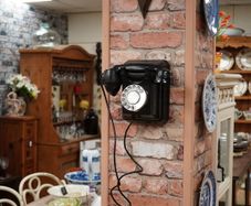 Siemens Brothers P&T Bakelite Wall Telephone