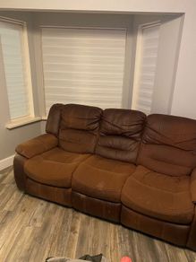 Recliner couch & chairs