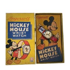 1940s mickey mouse watch