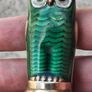 David Anderson Mid Century Sterling Silver Enamel Salt and Pepper Image 7