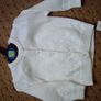New:  White cardigan 6 - 9 months Image 2