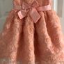 Girls stunning dress 6/9 mths worn once Image 2