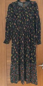 Marks & Spencer Black Floral Dress