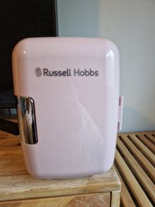 pink mini fridge