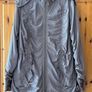 Dutch Brand Yaya Coat Jacket Ladies. Medium. Sage Green / Khaki. Satin Finish.  Detachable hood. Excellent. Proceeds To Medecins Sans Frontieres. Image 5