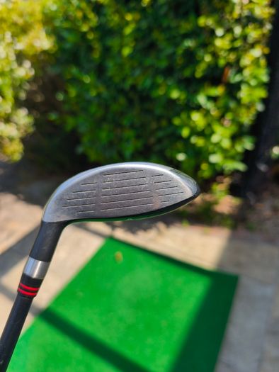 Set of golf clubs
