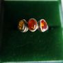 Vintage Sterling Silver 925 Ring with Amber size L1/2 - 2,8g Image 5
