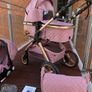 Brand new Baby travel system 3 in 1 baby pink Image 4