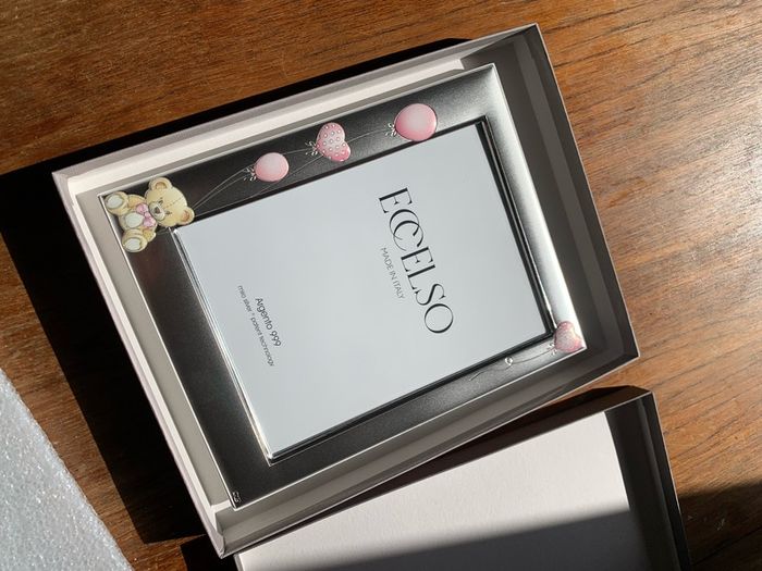Brand new baby photo frame