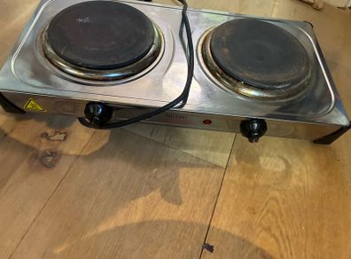 2 ring electric hob