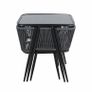Korfu Coastal Patio Set  Outdoor Table + 2 Chairs Image 6