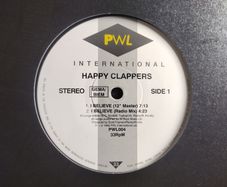 Happy Clappers - I Believe - PWL International Records - Epic UK Piano HOUSE ANTHEM!