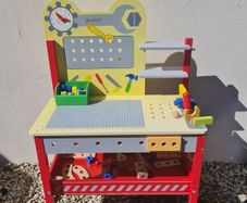 wooden tools bench