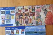 teNeues 2007 Calanders x 5. James Rizzi 2007 &amp; Van Gogh  2007 are open but in good condition.  Micro, Klee,&amp; Klimt are sealed   SEE PHOTOS for same.