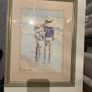 Prints E.Van Goethem (1857-1924) -Watercolour, Sun Hats Image 7
