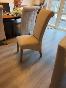 dining room chairs x6