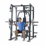 Smith machine rack with plate loaded cables Image 3
