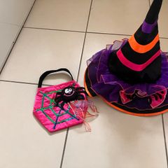 witch hat skirt bag halloween costume