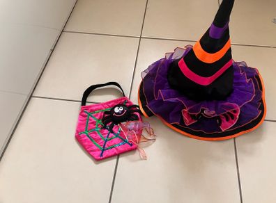 witch hat skirt bag halloween costume