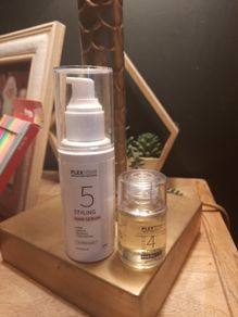 plex system restoring hair oil and hair serum