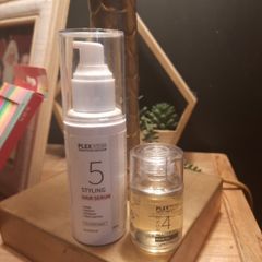 plex system restoring hair oil and hair serum