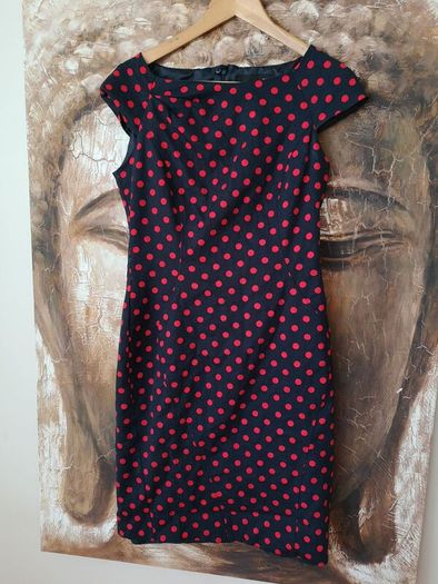Polka Dot Dress Size Uk 10