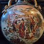 Large Chinese Porcelain Moon Flask Vase Image 10