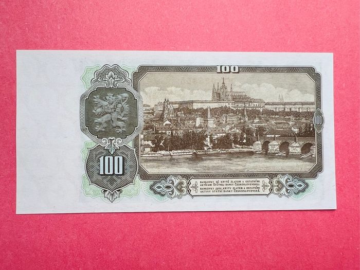Czechoslovakia. 100 Korun  1953  PICK 86b   SCARCE ( Uncirculated )
