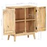 Sideboard 60x35x75 cm Solid Mango Wood Image 7