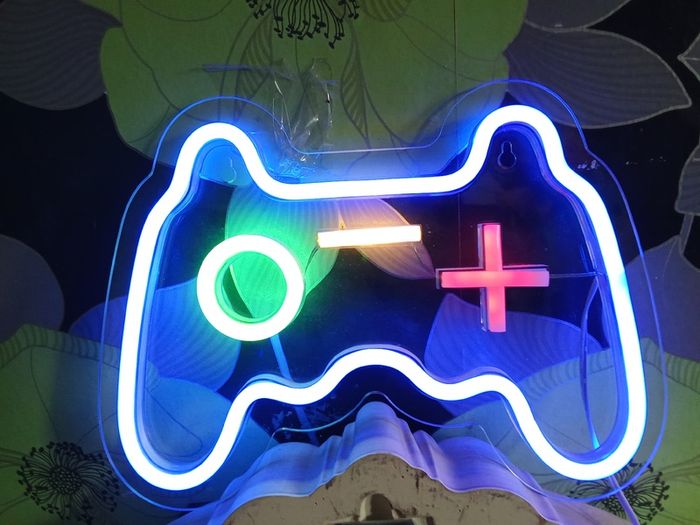 Game Controller Neon Sign