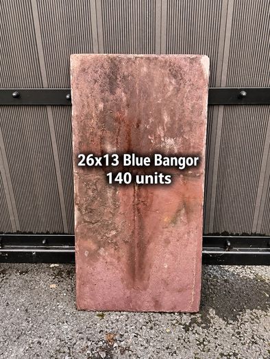 blue bangor slates