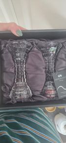 Newgrange Living crystal candle holders