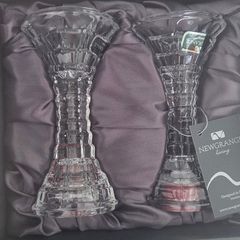 Newgrange Living crystal candle holders
