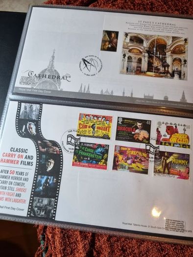 Mint UK FDC album