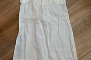 Brand New Atmosphere White Linen style Dress Size 10