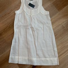 Brand New Atmosphere White Linen style Dress Size 10