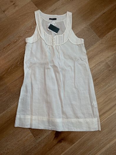 Brand New Atmosphere White Linen style Dress Size 10