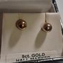 ladies 9ct gold earrings Image 5
